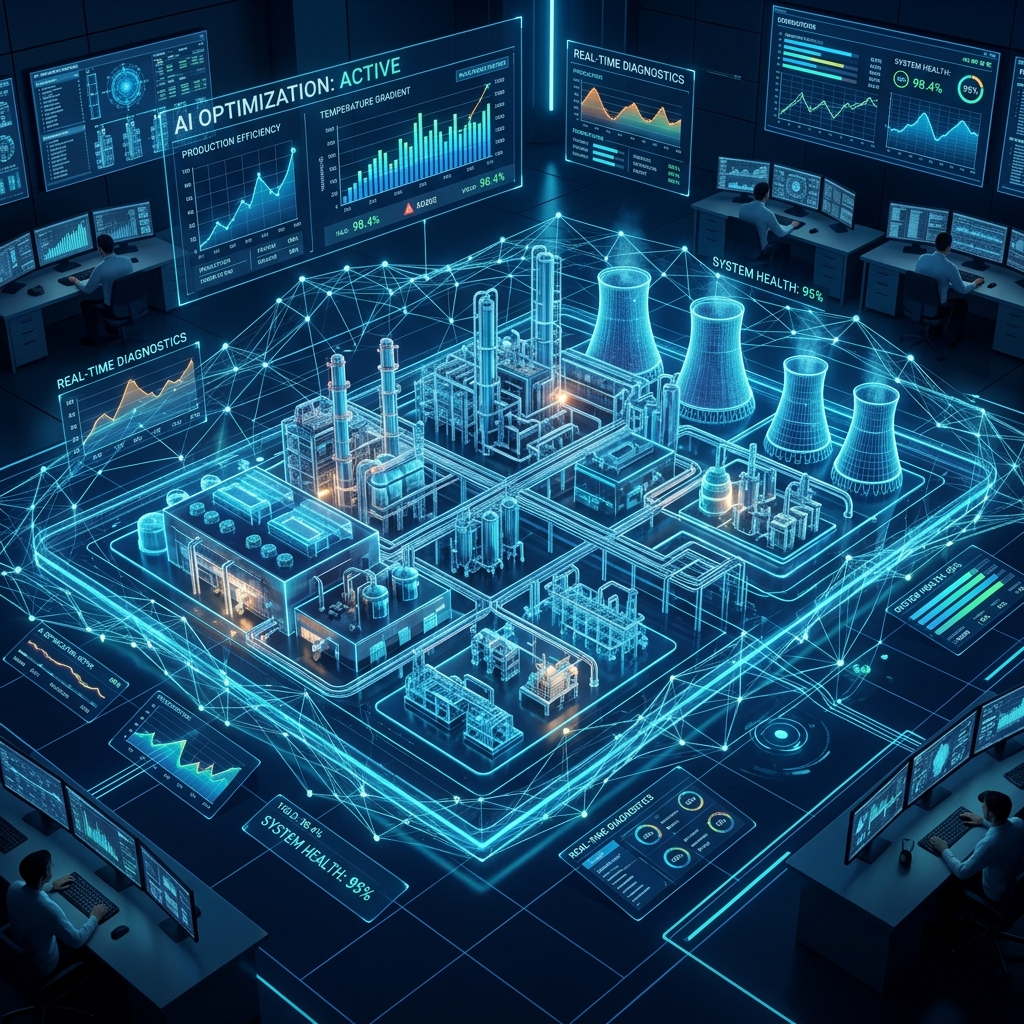 AI Industrial Digital Factory Twin